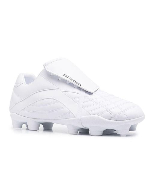 Balenciaga White Soccer Sneakers