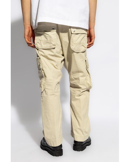 DSquared² Natural Cargo Trousers for men