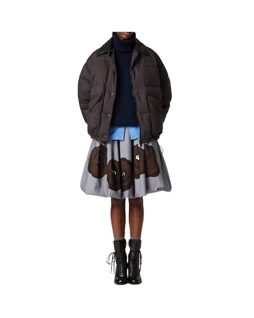 Miu Miu Blue Wool-C Mere Rollneck Sweater