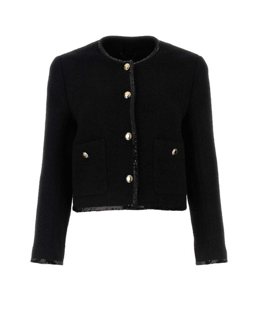 Miu Miu Black Coats & Jackets