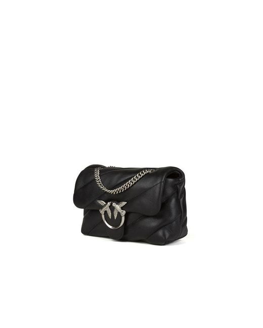 Pinko Black Crossbody Bag Crossbody-Bags