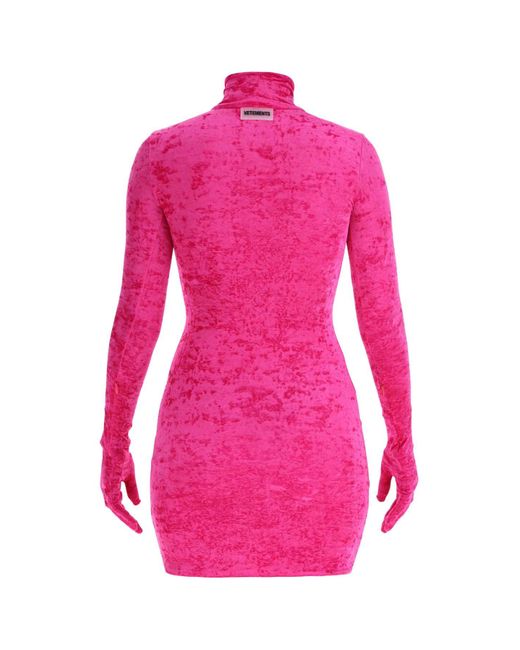 Vetements Pink Dress