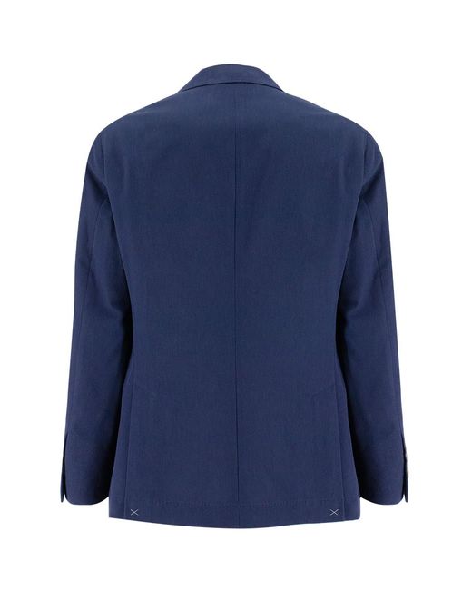 Brunello Cucinelli Blue Jacket for men