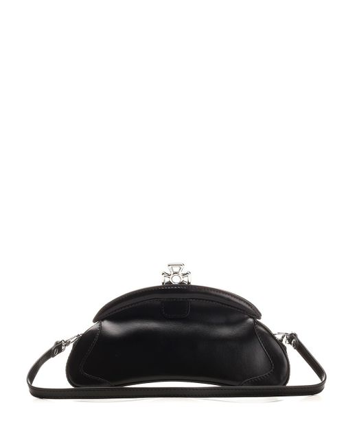 Vivienne Westwood Black Amber Clutch Bag
