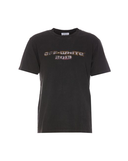 Off White Logo T-Shirt - Polos & T-shirts for Men