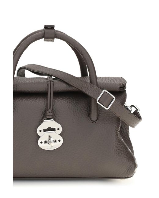 Zanellato Multicolor Dotta Centauro Shoulder Bag Calf Leather Bos Taurus