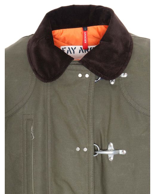 Fay Green Archive Jacket for men