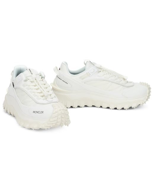 Moncler White Sneakers Trainers