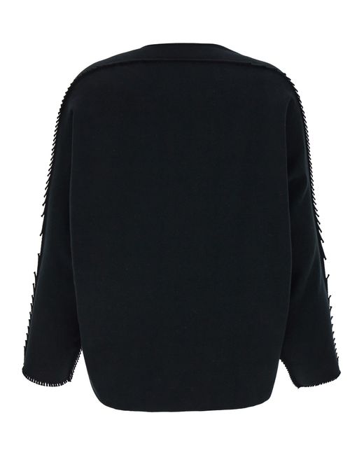 Issey Miyake Black 'Campagne' Sweater