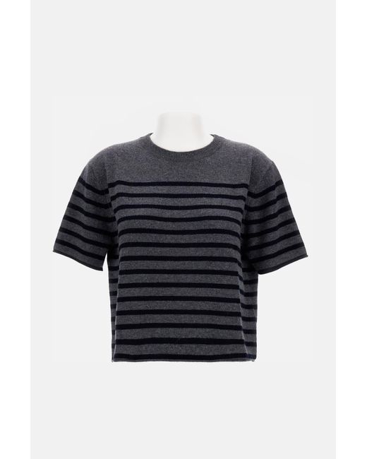 Lisa Yang Blue Knit T-Shirt