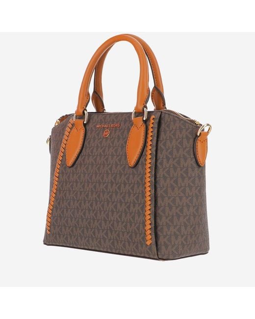 Michael Kors Brown Sienna Bag 89.Pvc Handbags