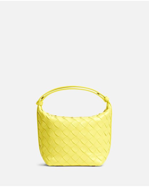 Bottega Veneta Yellow 'wallace Mini' Handbag,