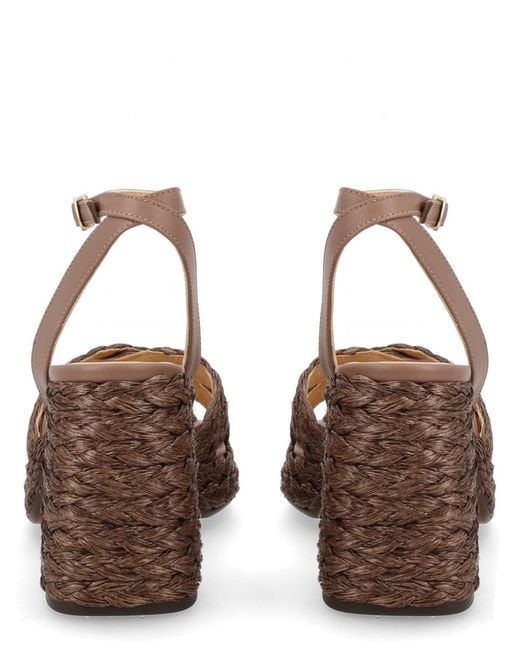 Castaner Natural Raffia Sandals