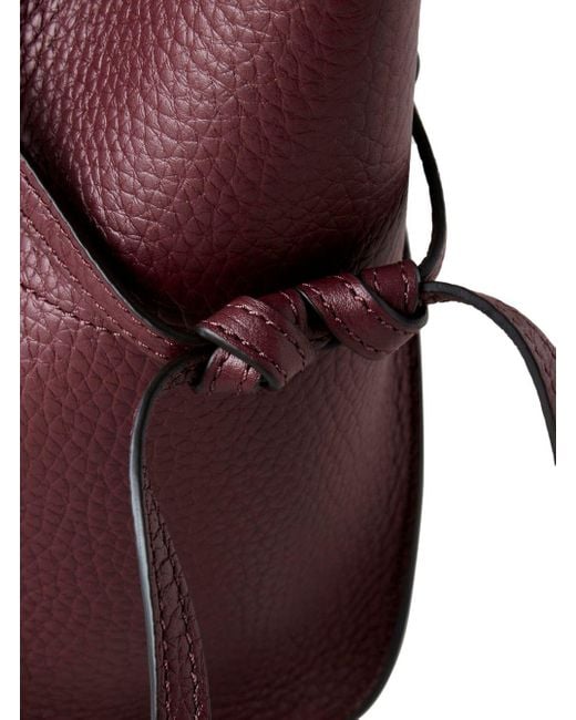 Mulberry Purple 'Small Bayswater' Bordeaux Shoulder Bag With Laminated Logo