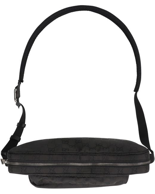 Gucci Black Nexus Crossbody Bag Polyamide Messenger for men
