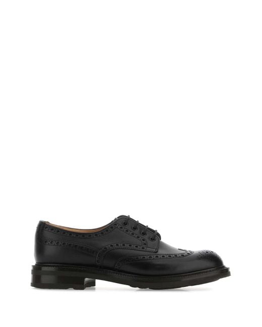 Church's Black Leather Horsham Lace-Up Shoes for men