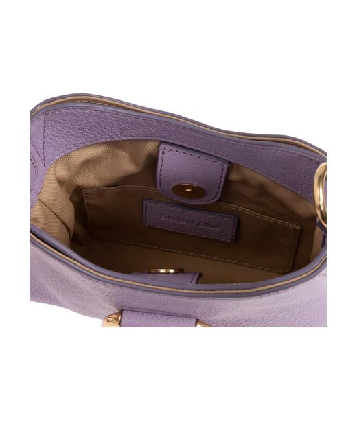 See By Chloé Purple 'mara Small' Shoulder Bag,