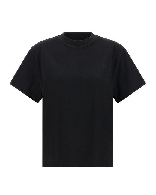 Jil Sander Blue Cotton T-Shirt