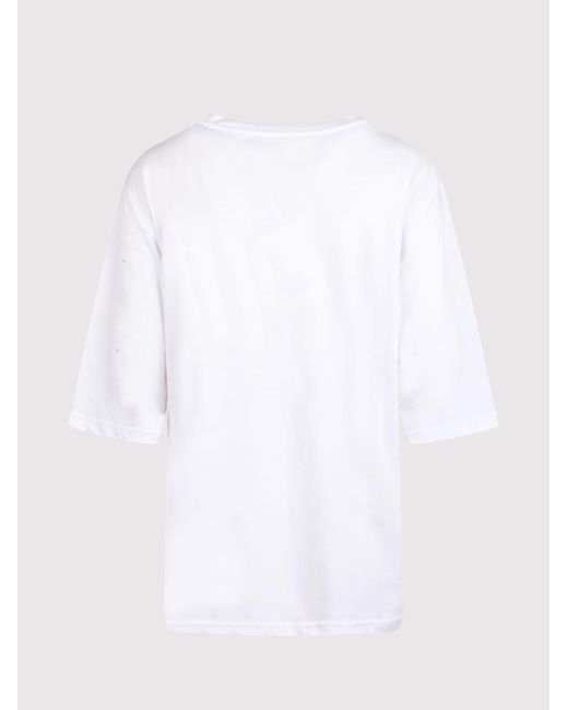 Fiorucci White T-Shirt With Fruit Print