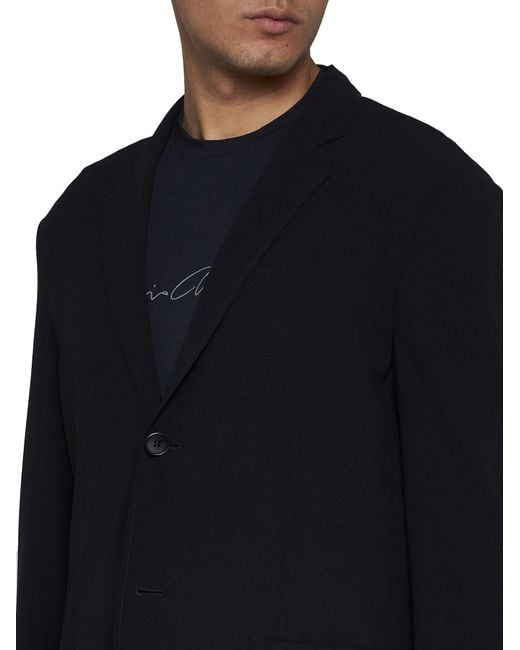 Giorgio Armani Black Jackets for men
