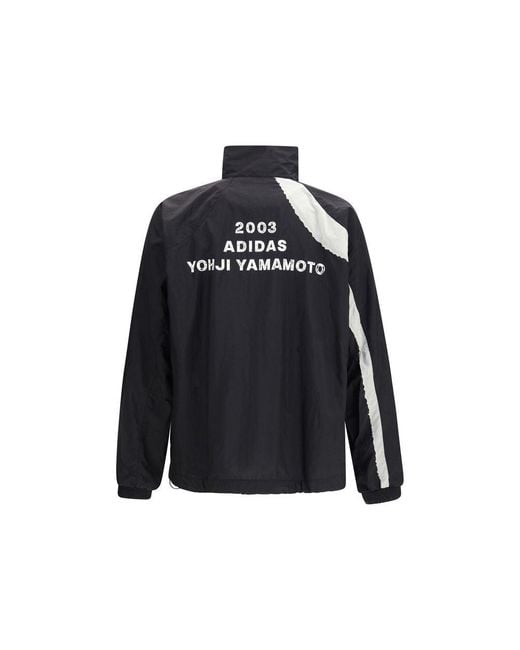 Y-3 Blue Nylon Shell Jacket Clothing for men