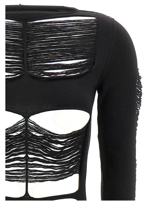 Rick Owens Black Una" Maxi Dress