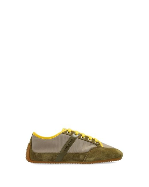 Givenchy Green Lace-Up Sneakers for men