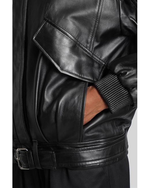 IRO Black Manka Biker Jacket