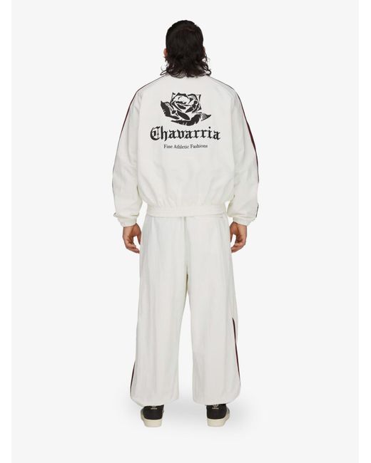Adidas White Trousers Recycled Nylon for men