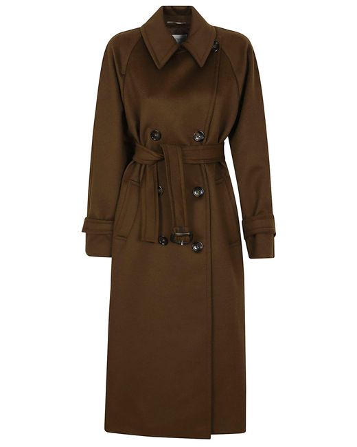 Sportmax Brown Leandro Coat