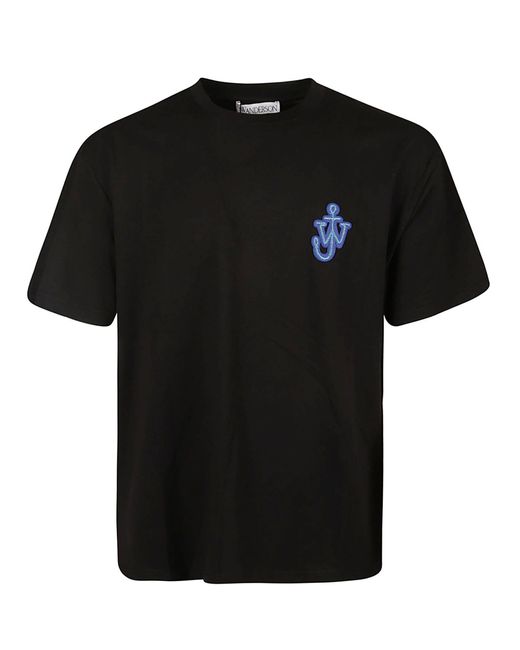 J.W. Anderson Black Anchor Patch T-Shirt