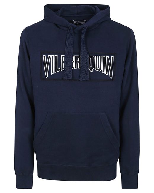 Vilebrequin Blue Hoody Sweatshirt for men
