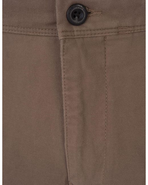 Incotex Gray Slim Fit Trousers for men