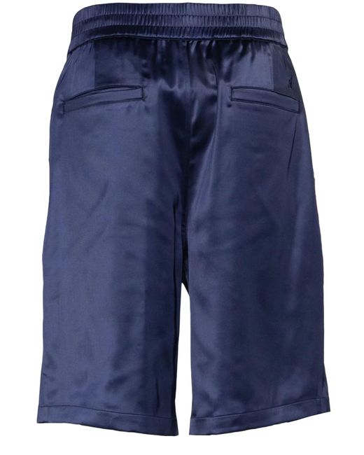 Axel Arigato Blue Coast Satin Deck Shorts for men