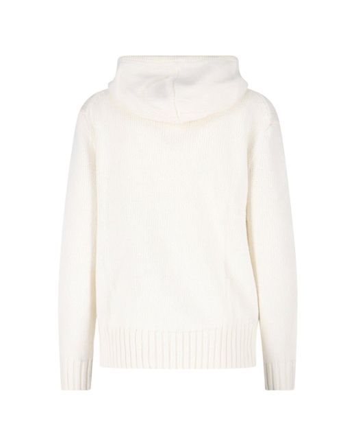 Ralph Lauren White Logo Hoodie