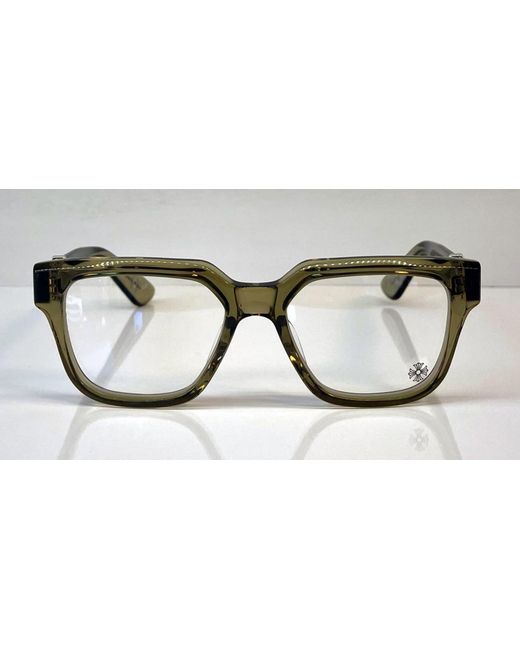 Chrome Hearts Black Vagillionaire Ii - Olive Rx Glasses for men