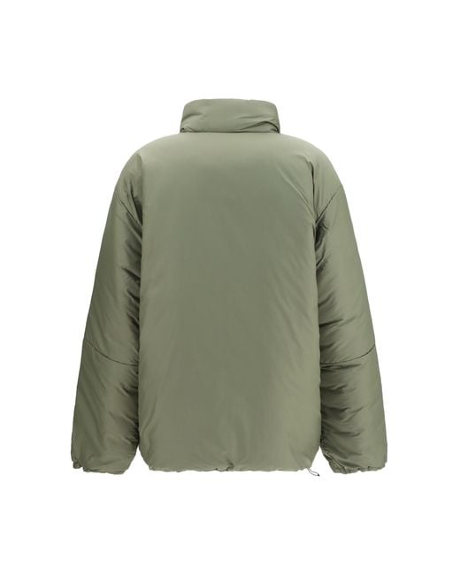 Miu Miu Green Padded Jacket Goose Down Puffer