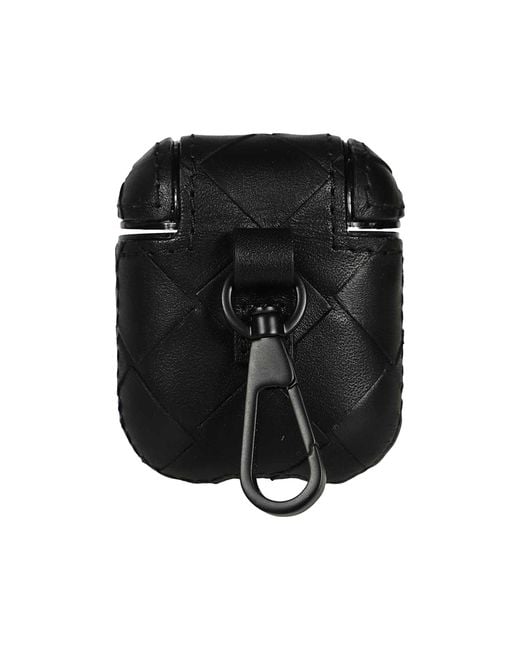 Bottega Veneta Black Airpods Case Accessory for men