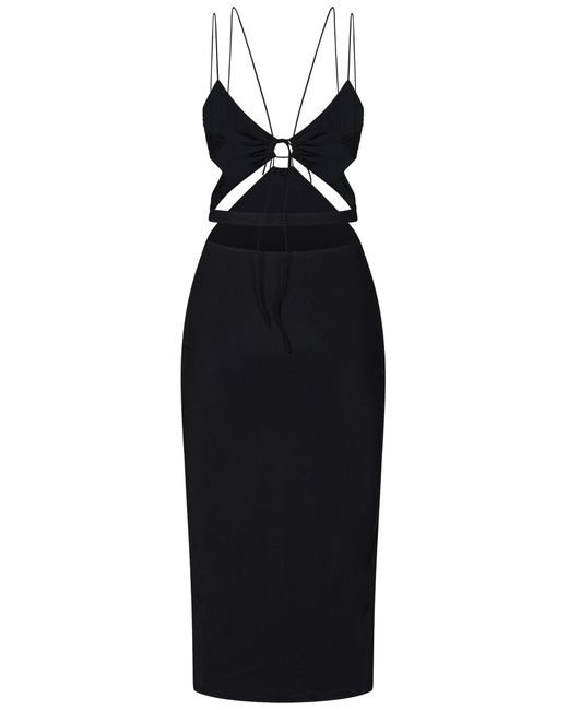 Amazuìn Black Klea Midi Dress