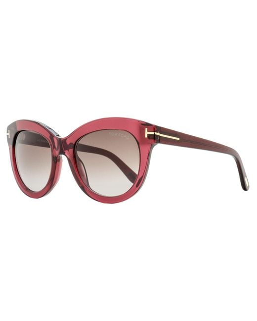 Tom Ford Black Odette Sunglasses Tf1189 69T 53Mm Ft1189 Plastic (Acetate)