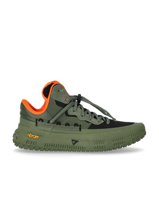 Brandblack Rare Metal 2 Olive Green Orange Sneaker for men