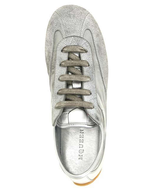 McQueen White 'Boxe Basse' Sneakers