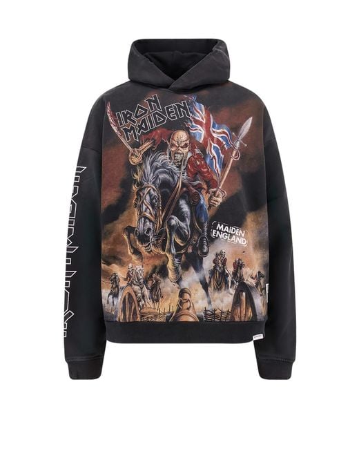 Represent Black Iron Maiden X Steed Cotton Sweatshirt for men