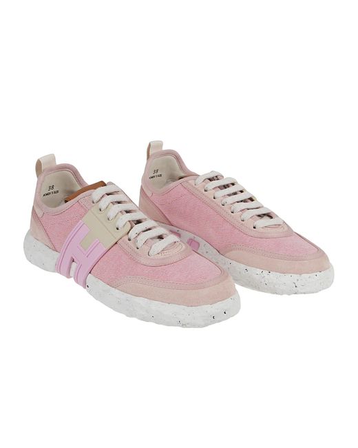 Hogan Pink 3-R Sneakers