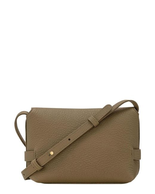 Longchamp Brown Crossbody Bag Triomphe Leather Calf Shoulder