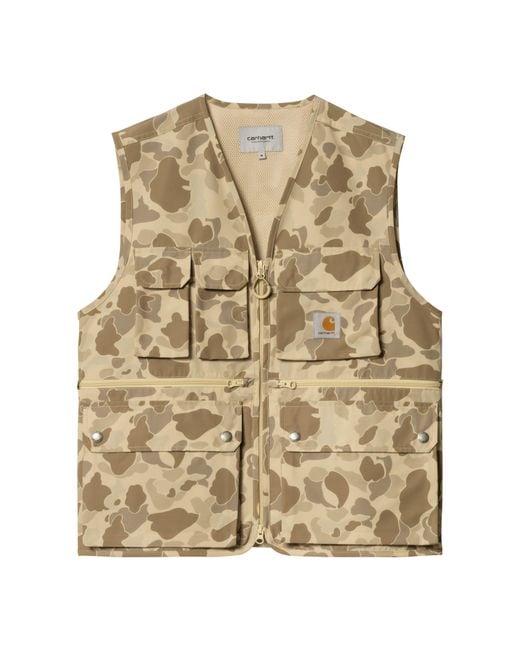 Carhartt Natural Irwin Vest Polyester Jacket for men