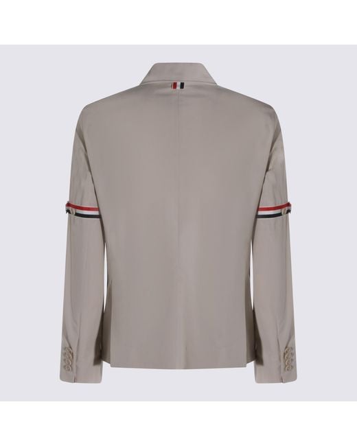 Thom Browne Gray Jackets _Co