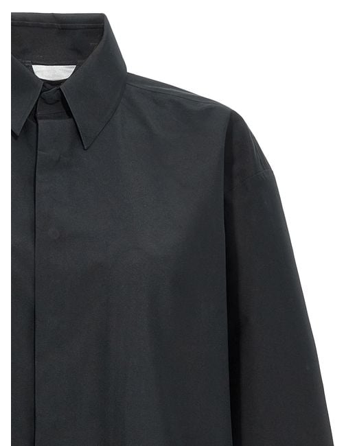 MM6 by Maison Margiela Gray Water-Repellent Gore-Tex Mm6 Shirt