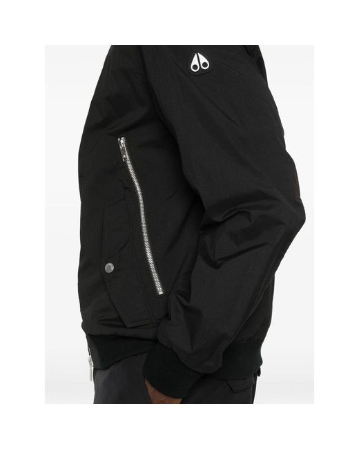 Moose Knuckles Black Jackets for men