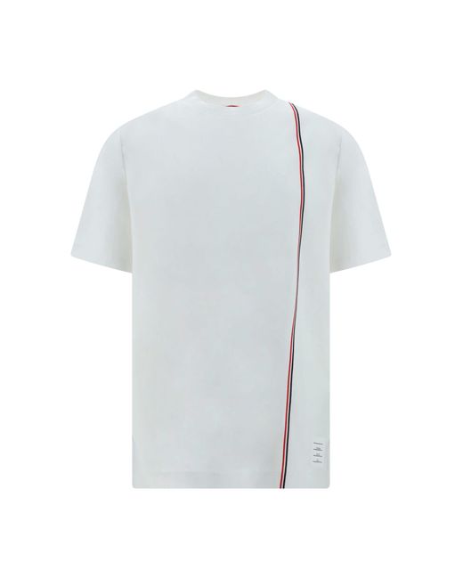 Thom Browne T-shirt in White for Men | Lyst